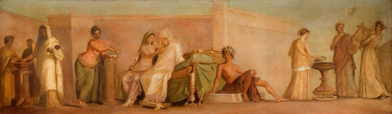 Une copie du mariage Aldobrandini - George Richmond
