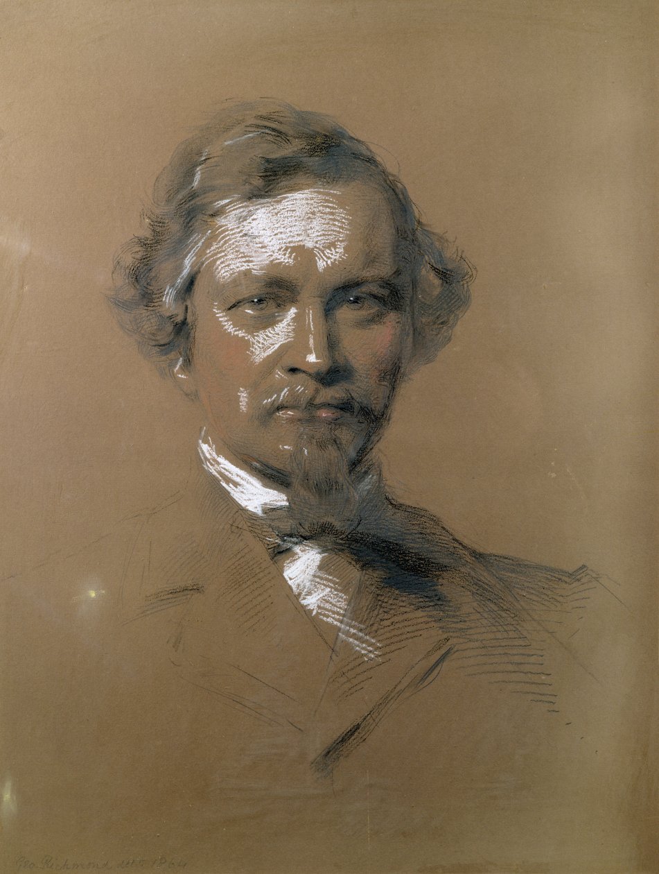 August Wilhelm Hofmann (1818-92) chimiste allemand, 1864 - George Richmond