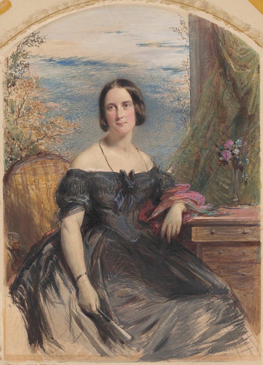 Madame Anne Walbanke-Childers - George Richmond