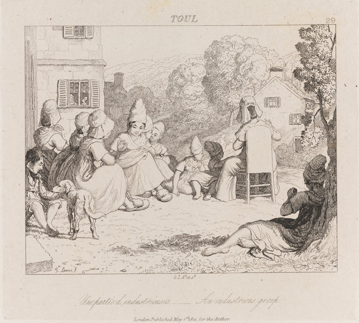 Groupe Industriel, Toul, c.1821 - George Robert Lewis
