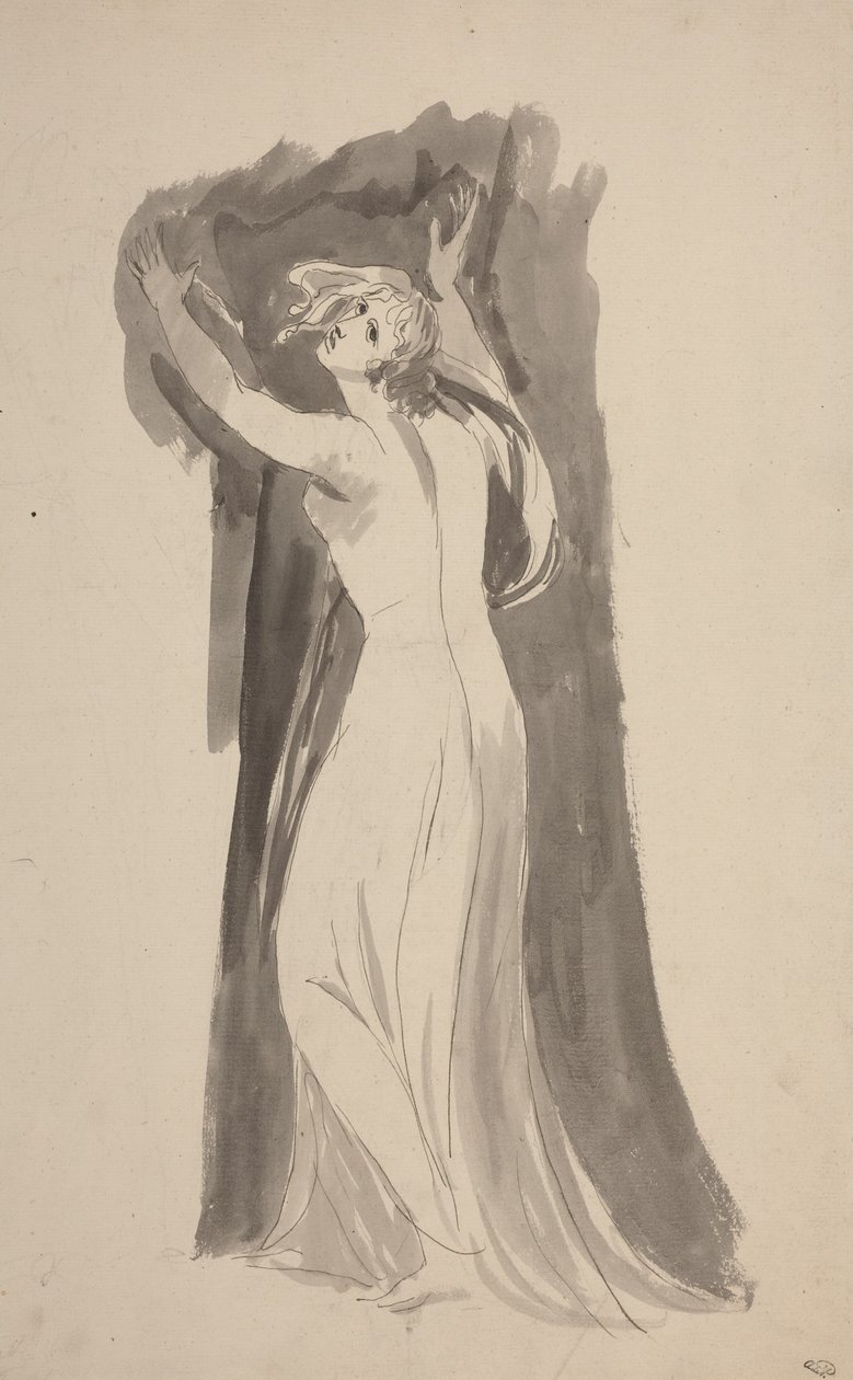 Une étude de Miranda dans « La Tempête » - George Romney