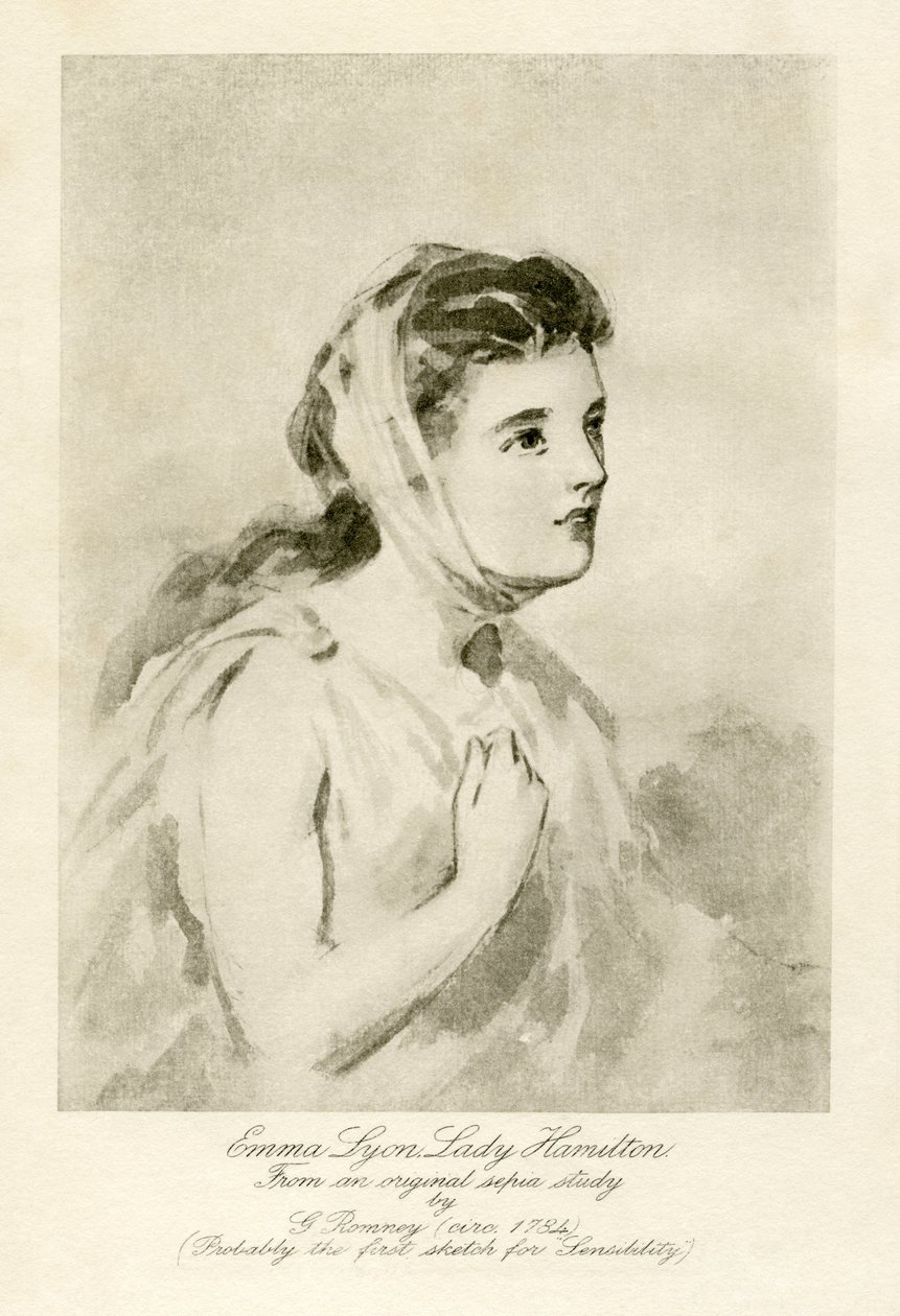 Emma Lady Hamilton - George Romney