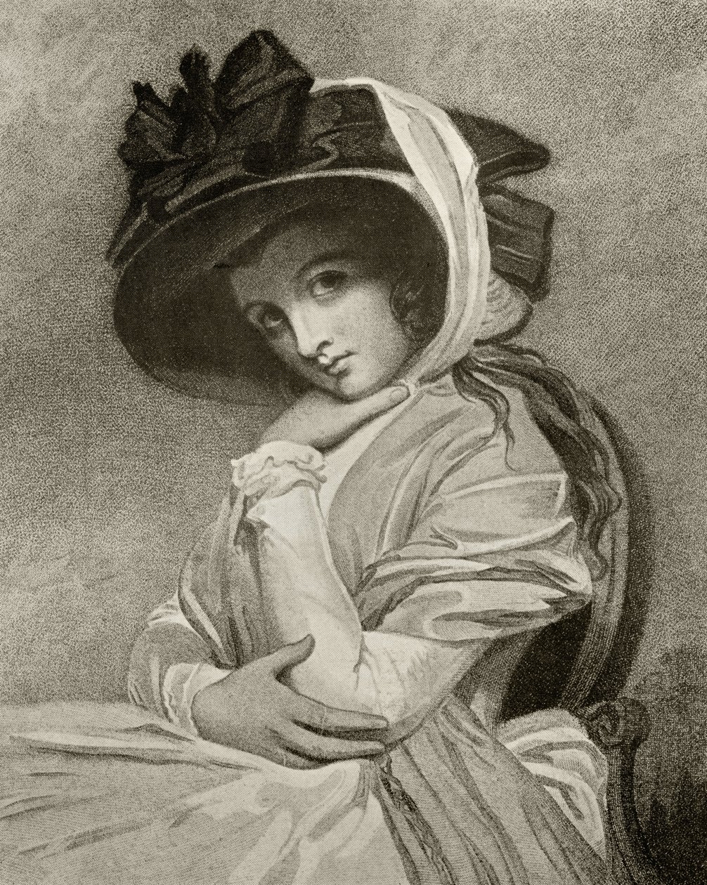 Emma, Lady Hamilton, gravée par John Jones, de 