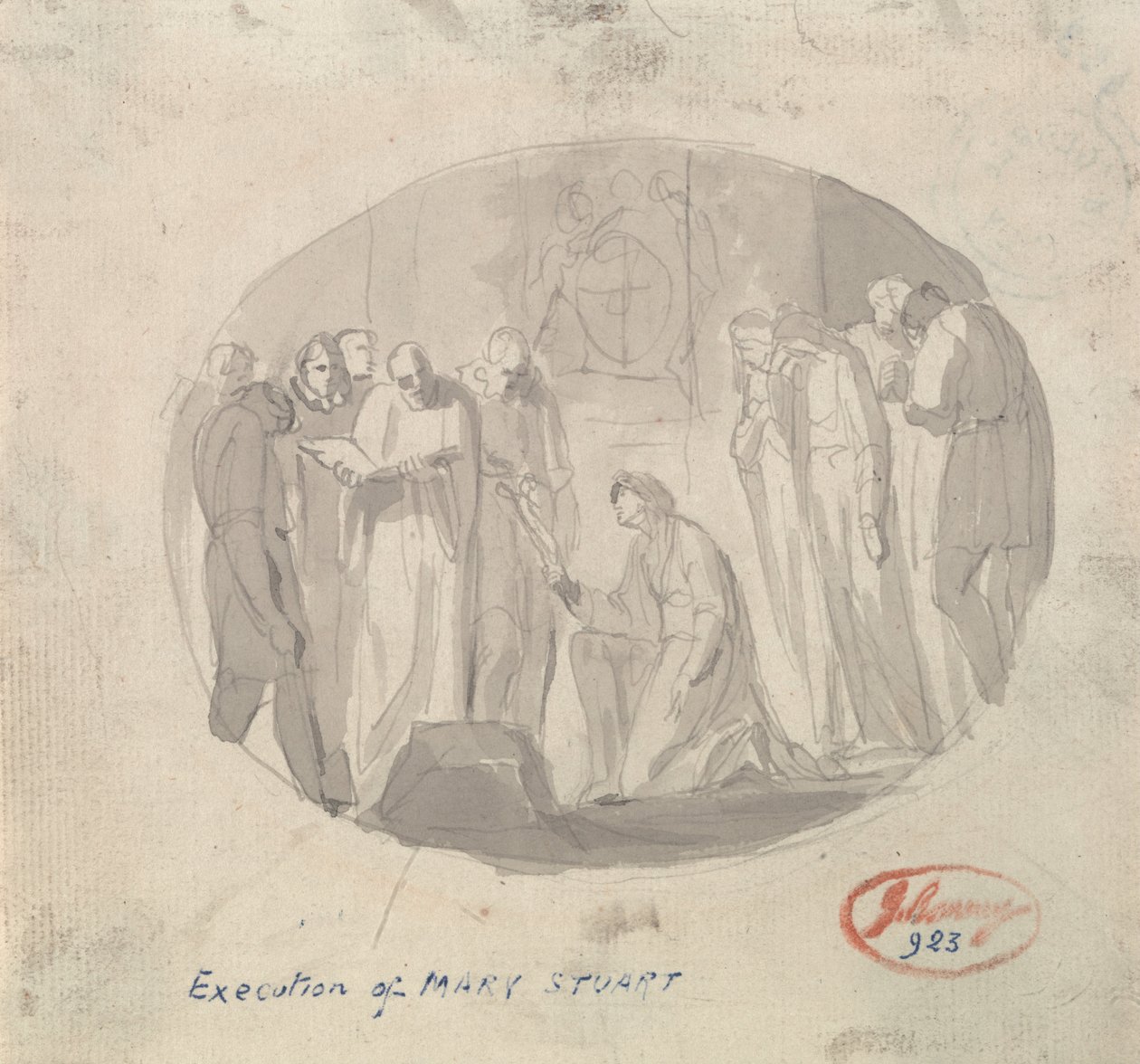 Exécution de Marie Stuart - George Romney