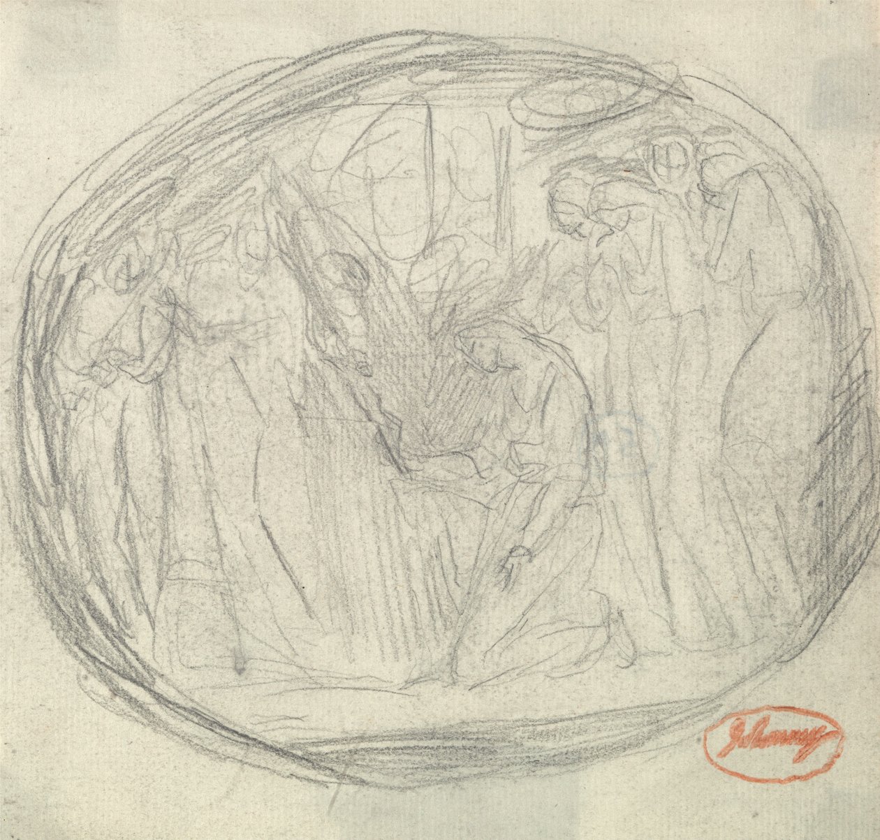 Exécution de Marie Stuart - George Romney