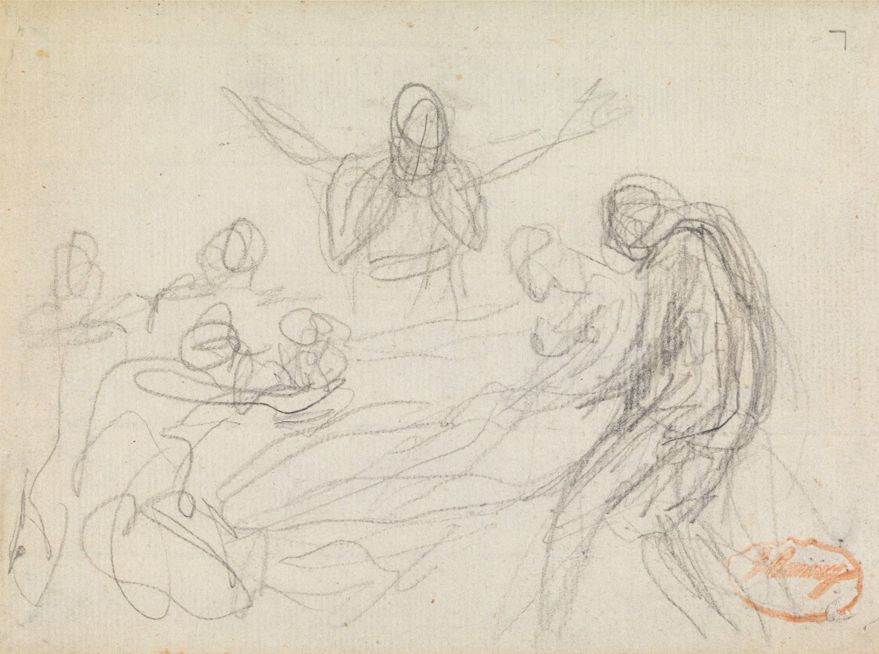 Étude de composition figurative n° 11 - George Romney