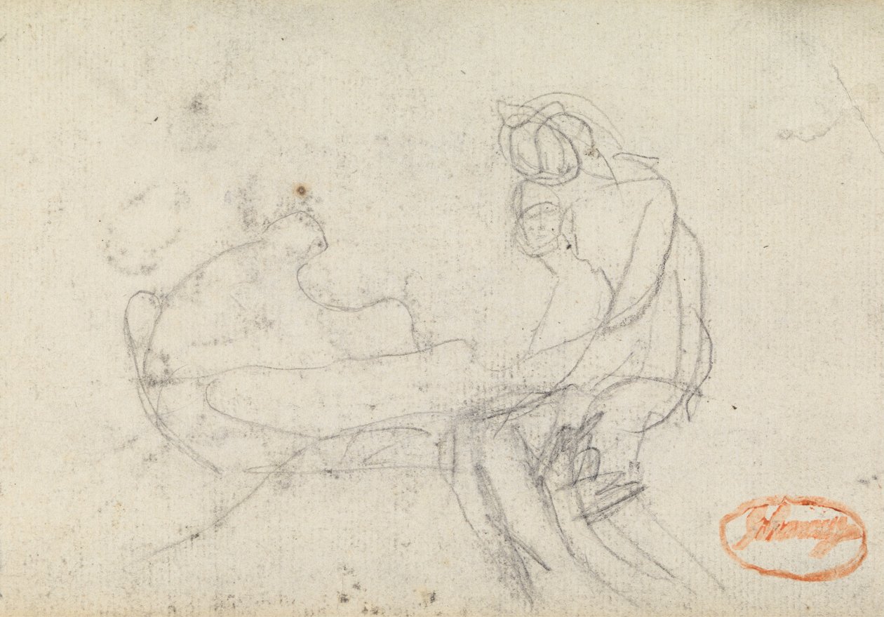 Figure Étude de composition 13 - George Romney