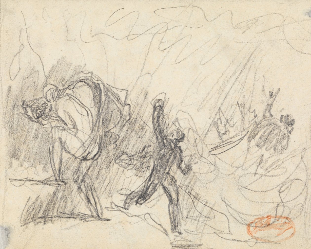 Figure Étude de composition 20 - George Romney
