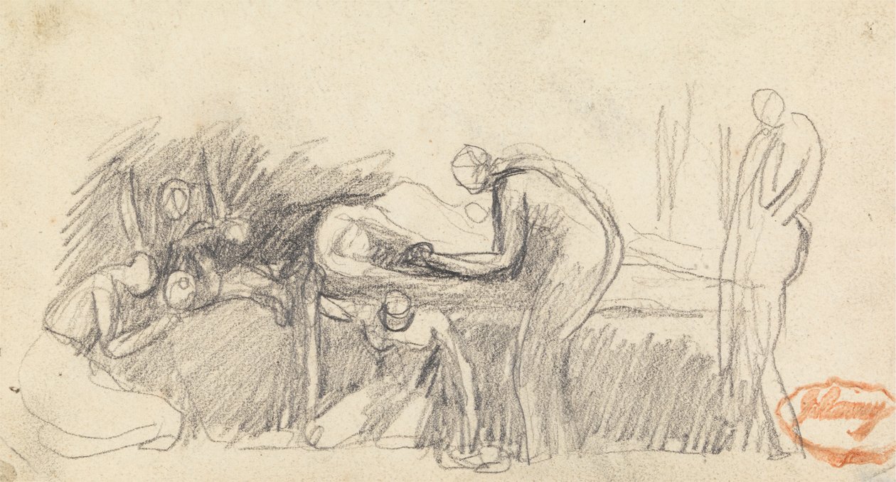 Étude de composition de figures 23 - George Romney