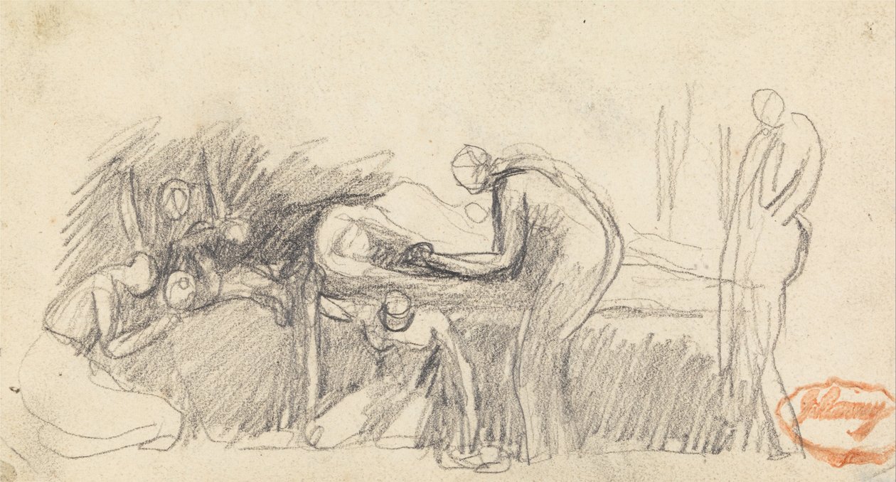 Figure Étude de composition 23 - George Romney