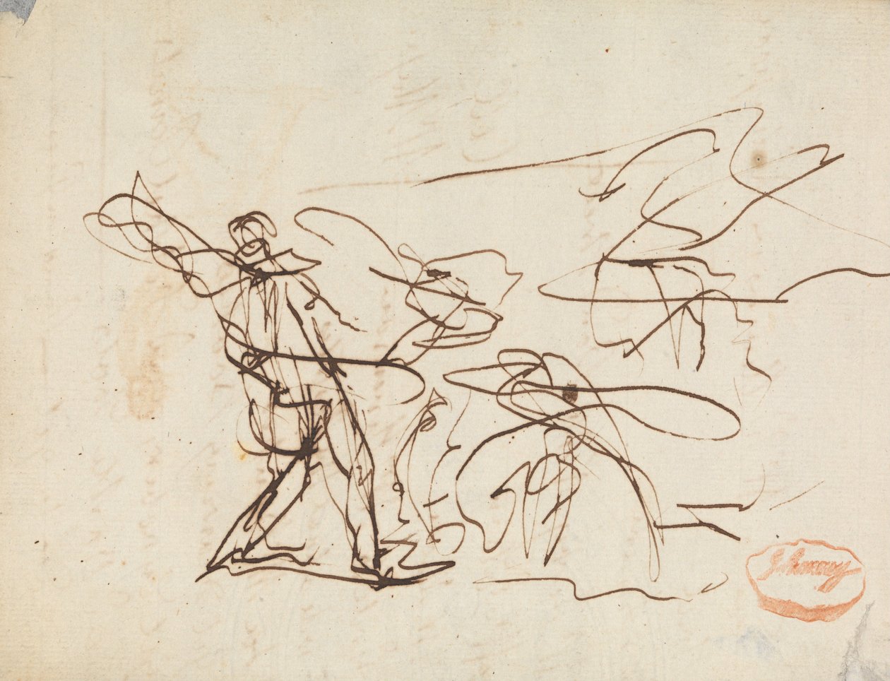 Figure Étude de composition 25 - George Romney