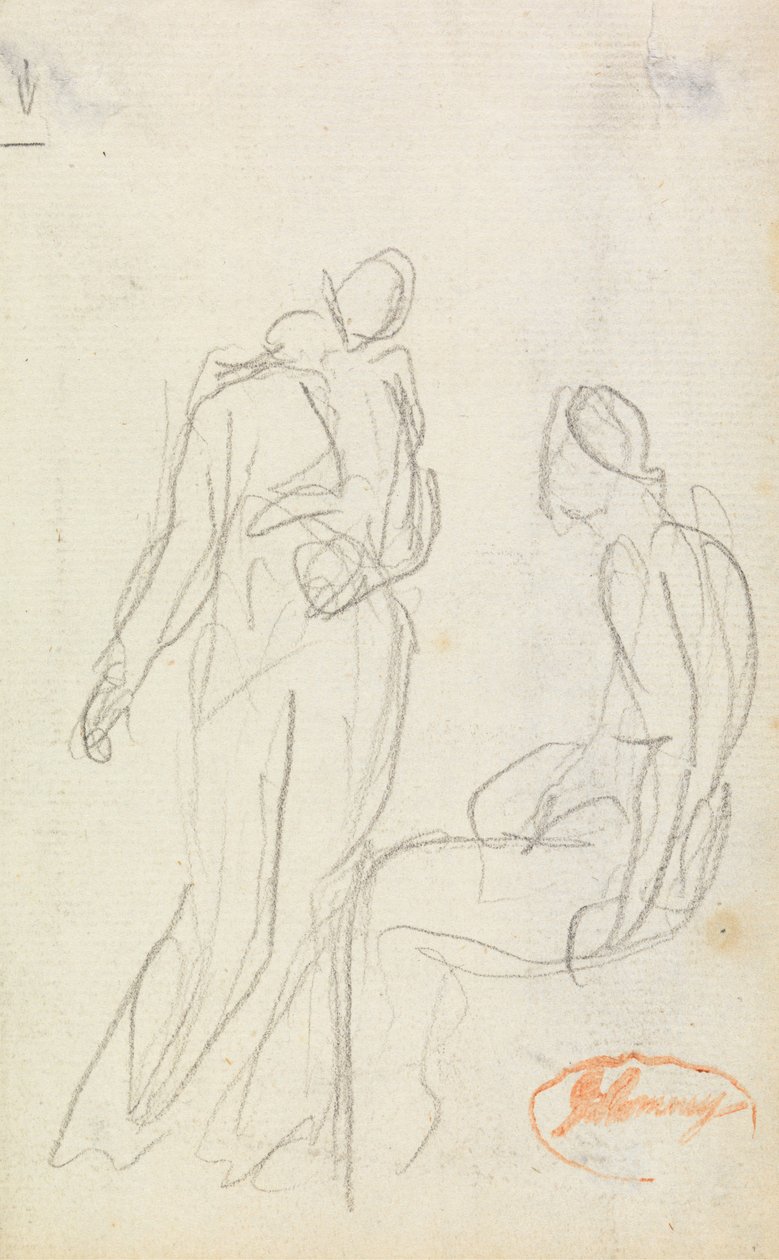 Étude de composition de figure n° 2 - George Romney