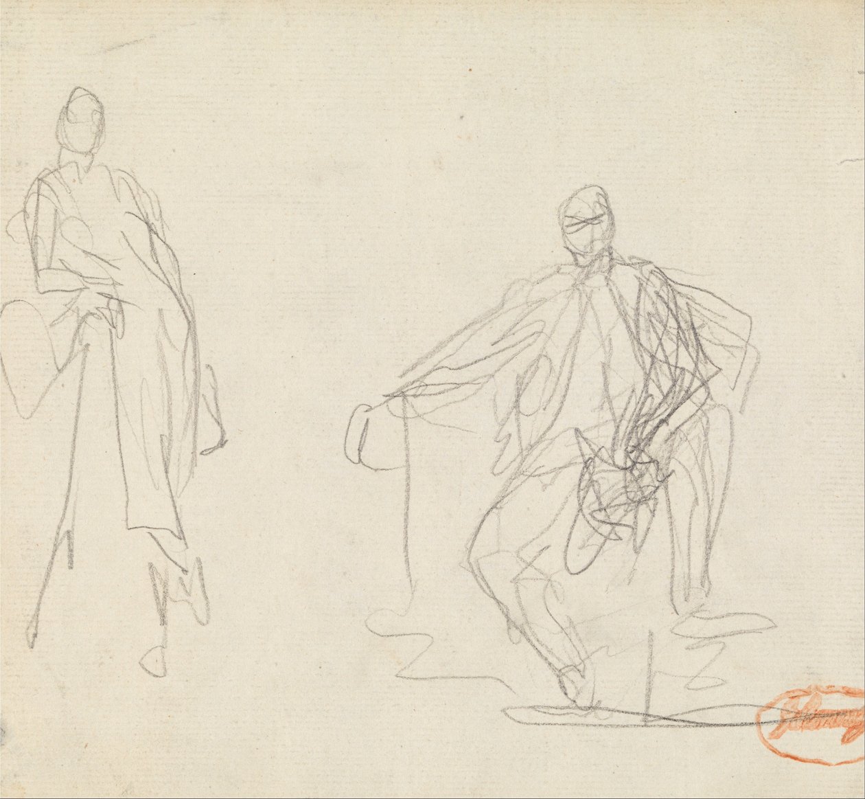 Figure Étude de composition 30 - George Romney