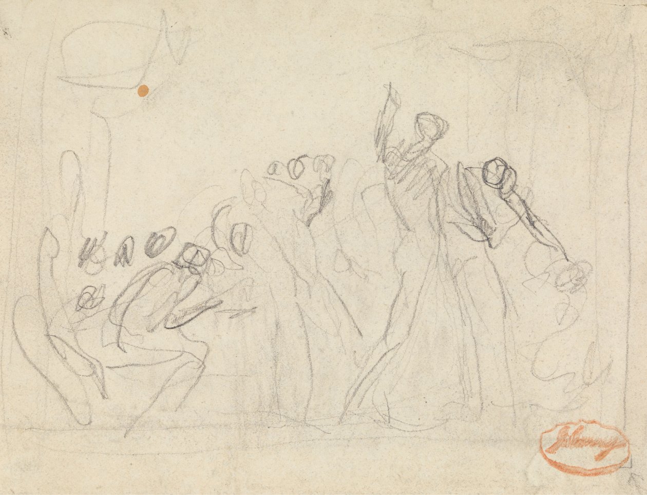 Étude de composition de figures 33 - George Romney