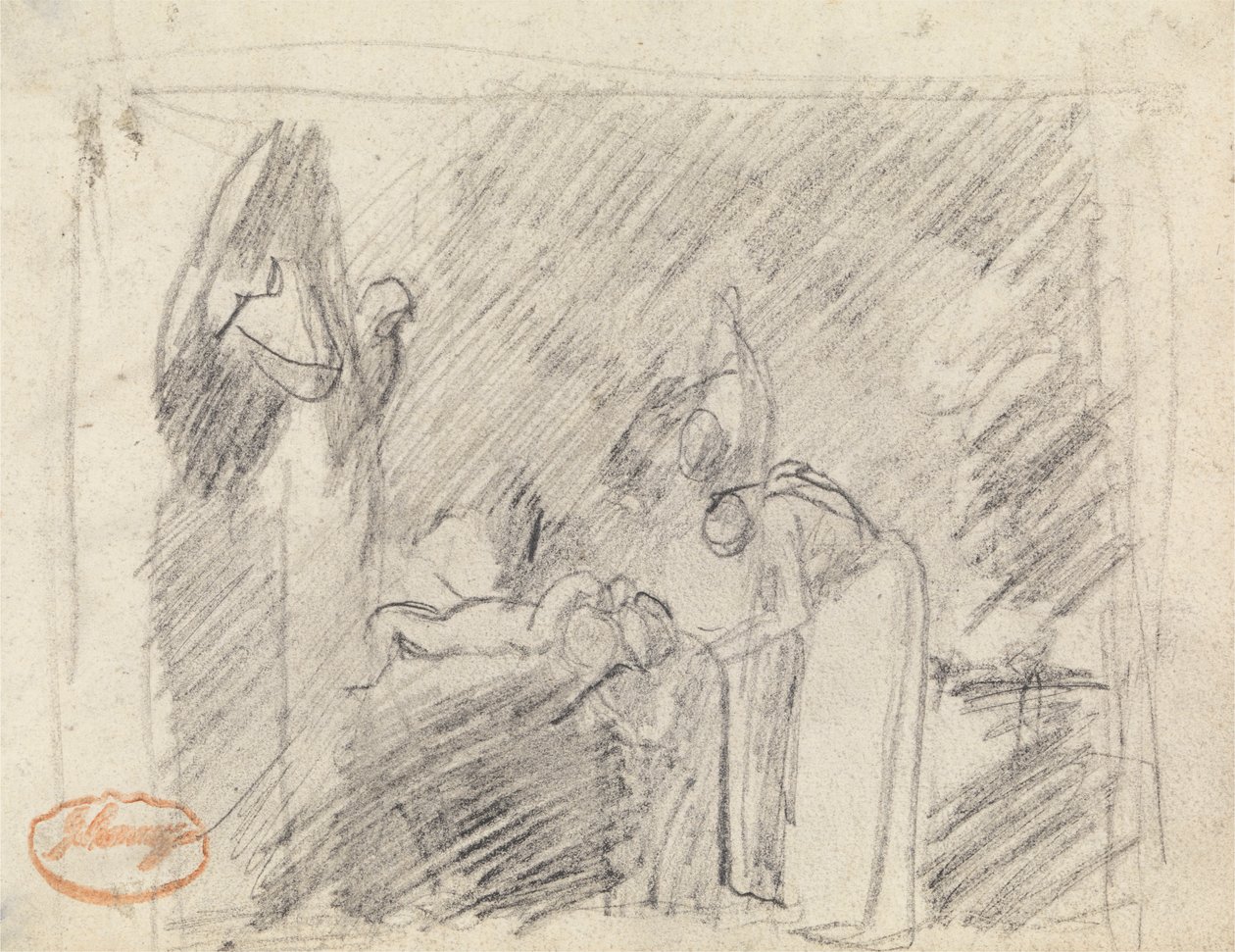 Étude de composition de figures 42 - George Romney