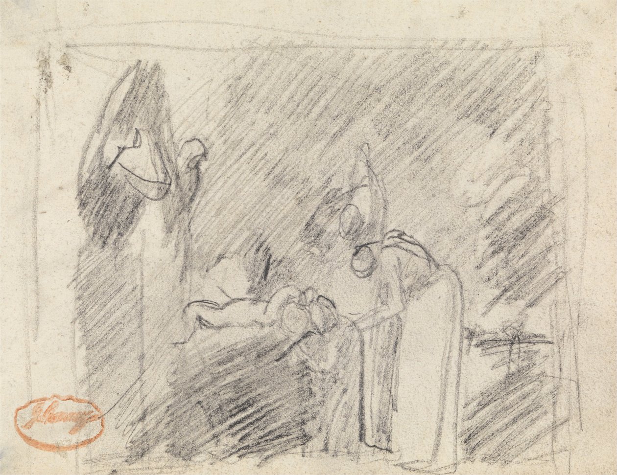 Figure Étude de composition 42 - George Romney