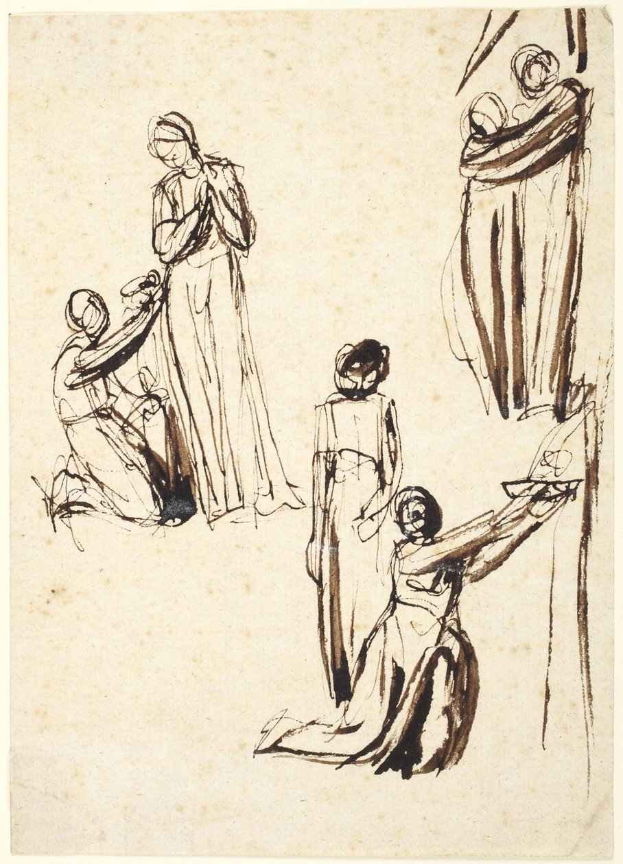 Études de figures - George Romney