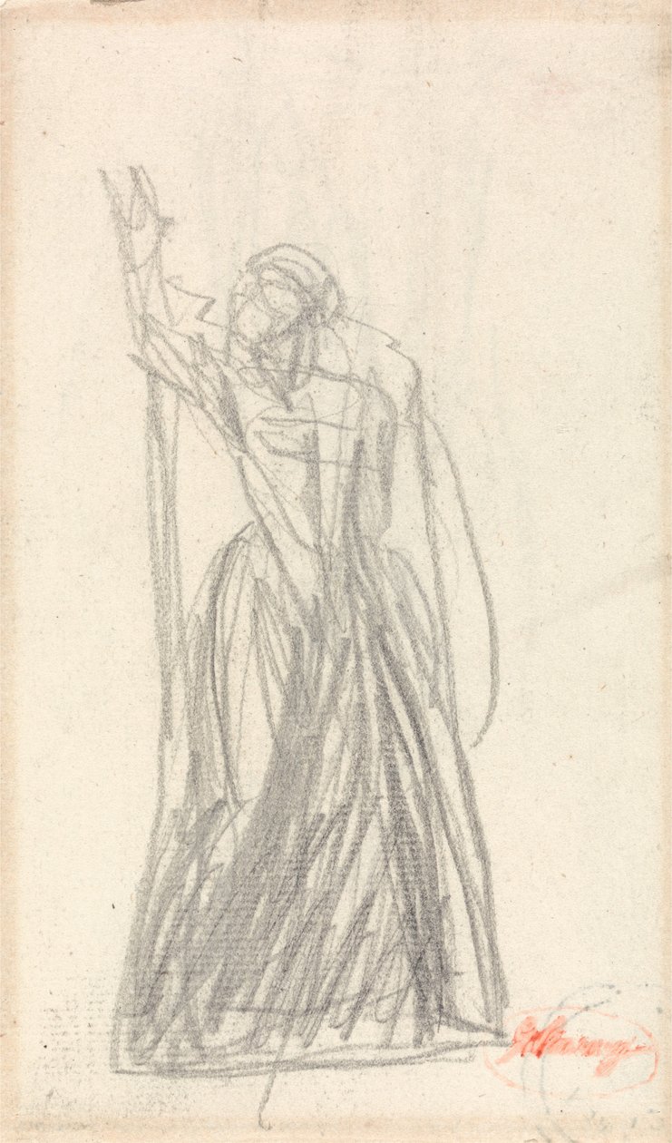Étude de figure pour Lady Macbeth - George Romney