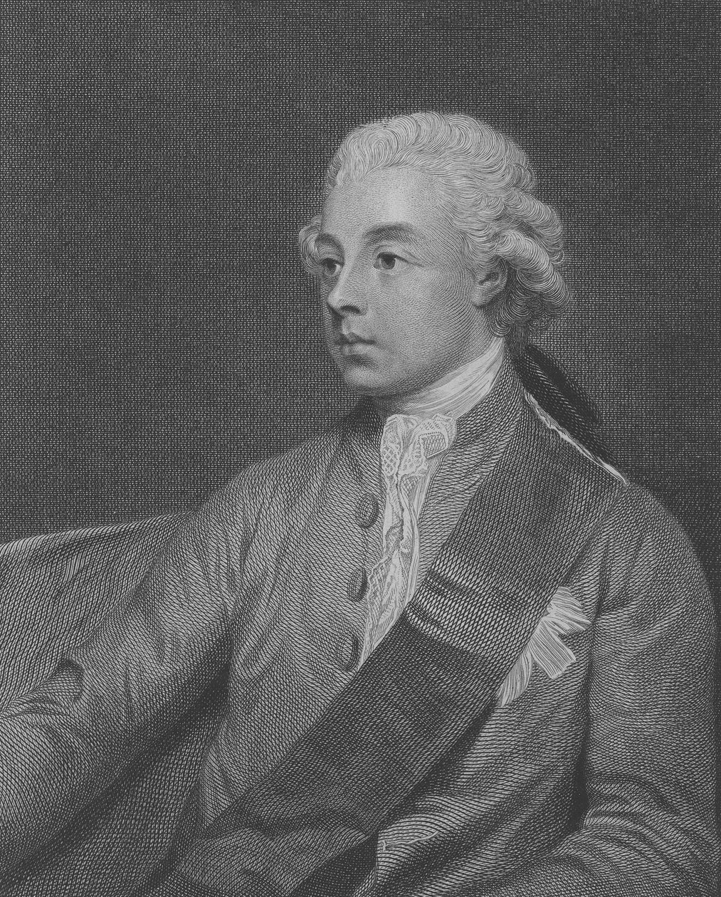 Frederick Howard, 5e comte de Carlisle, gravé par John Keyse Sherwin, 1782 - George Romney