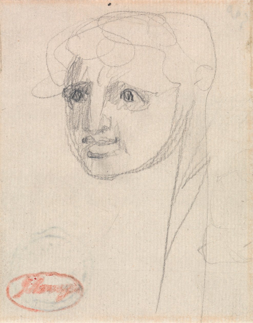 Tête de jeune fille - George Romney