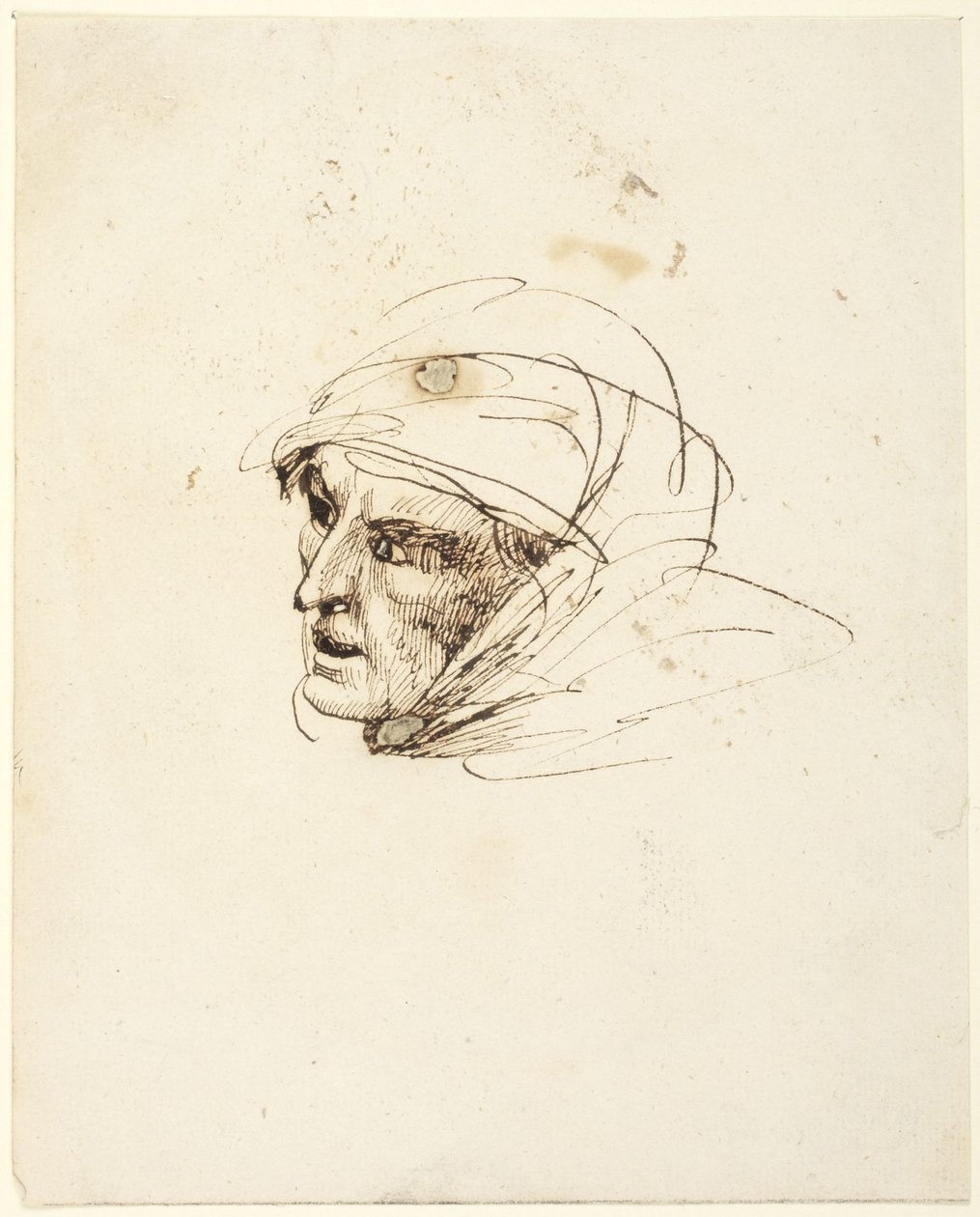 Tête de femme - George Romney