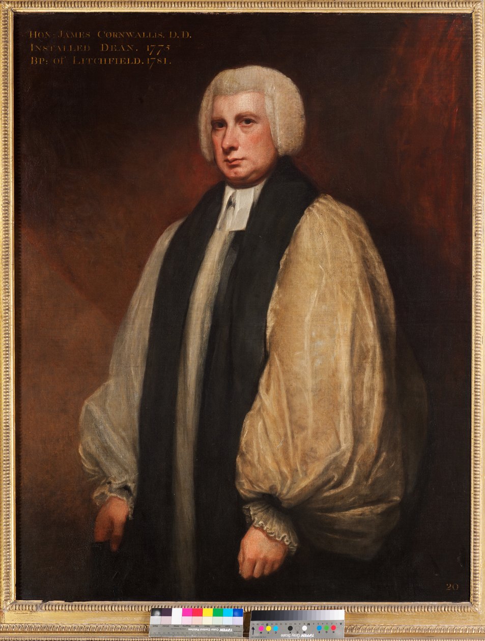 Hon. James Cornwallis (Doyen de Canterbury 1775-1781) - George Romney