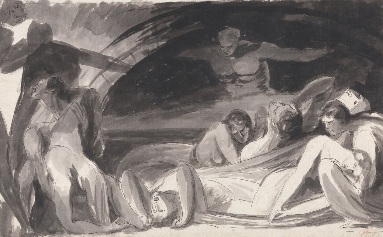 Howard visite une prison - George Romney