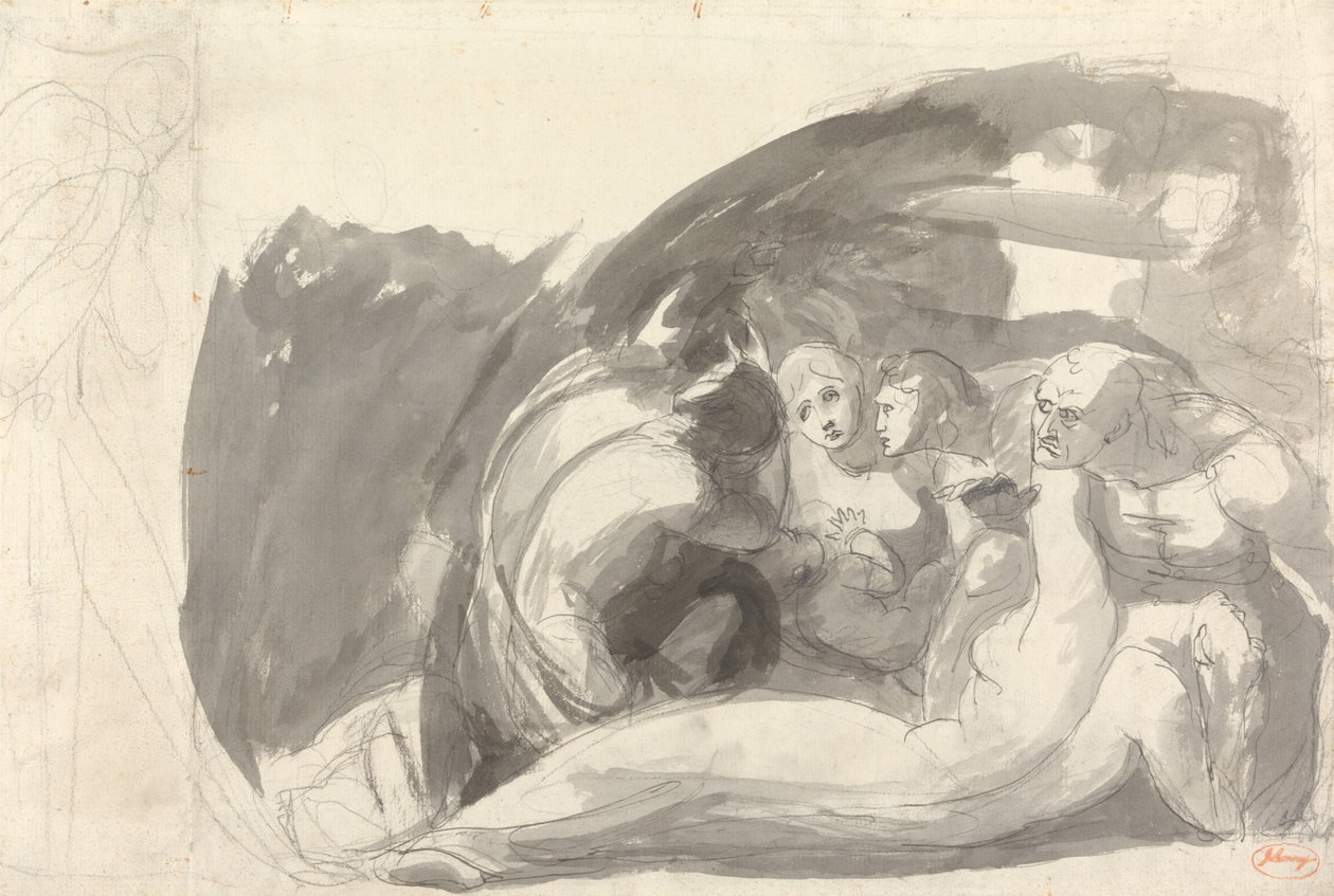 Howard en visite dans une prison - George Romney