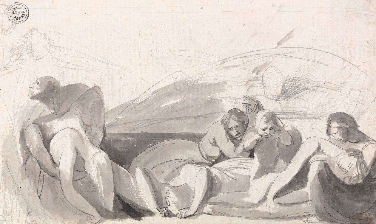 Howard en visite dans une prison - George Romney