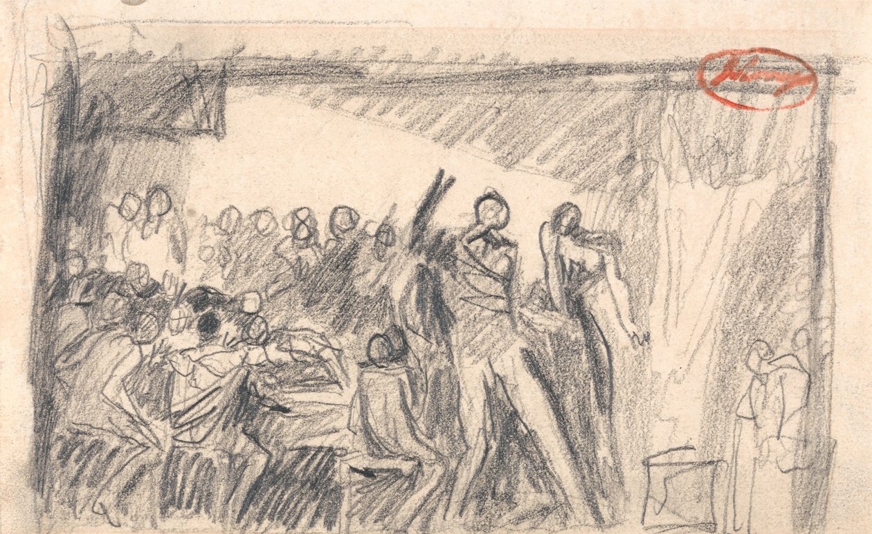 Macbeth : la scène du banquet - George Romney