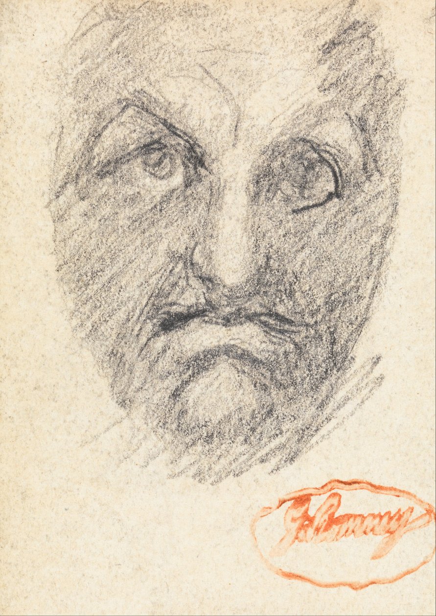 Tête de mâle 1 - George Romney