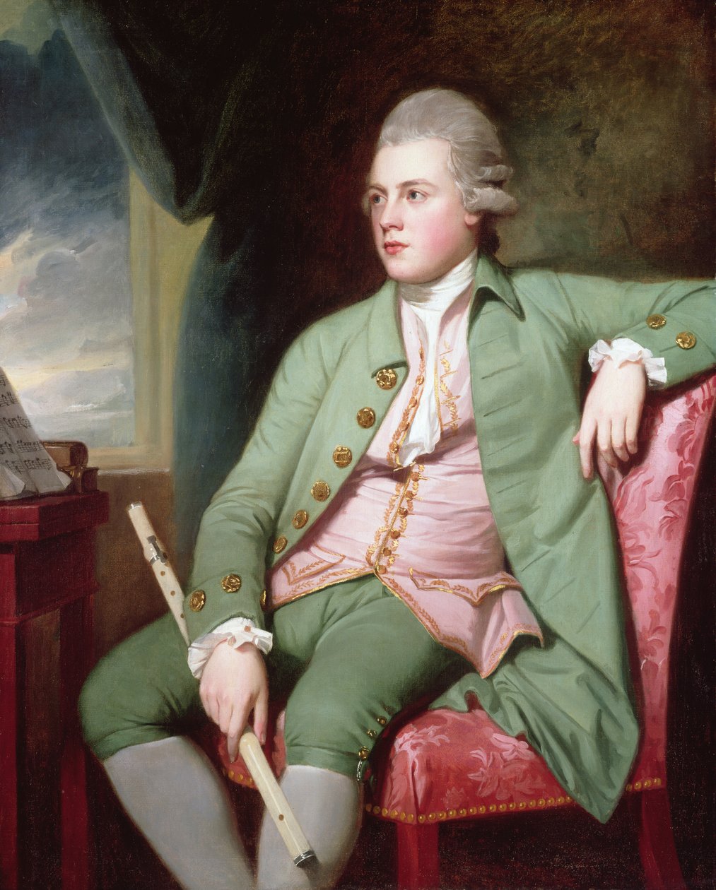 Portrait de Francis Lind - George Romney
