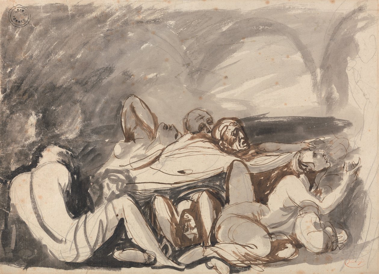 Scène en prison - George Romney