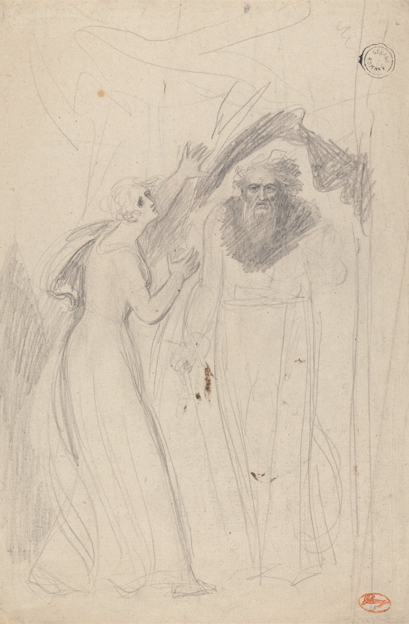 Prospero et Miranda - George Romney