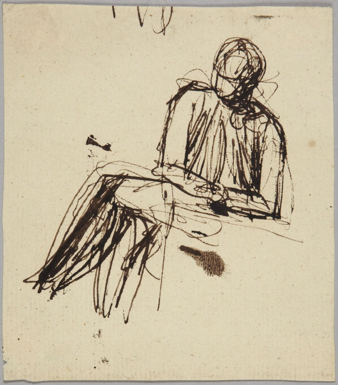 Figure assise - George Romney