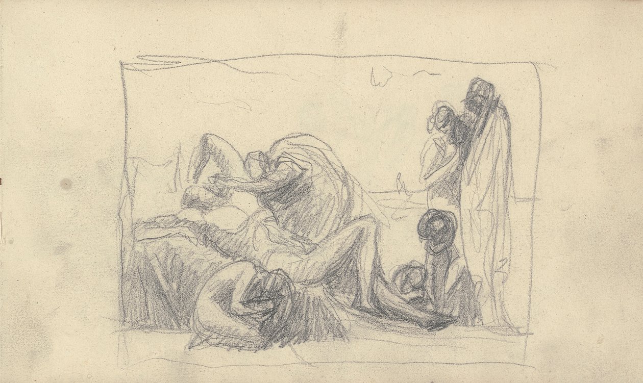 Dessin de carnet de croquis - George Romney