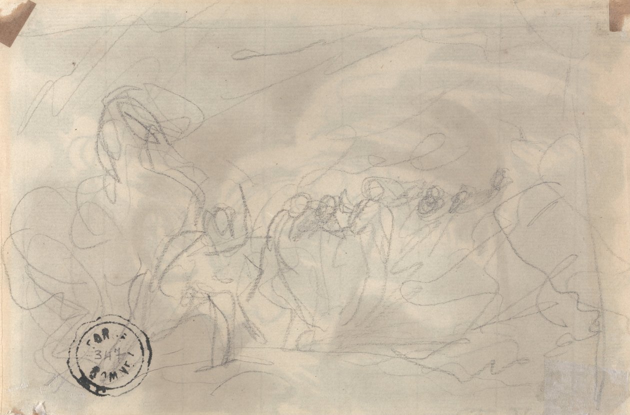 Léger groupe de figures - George Romney