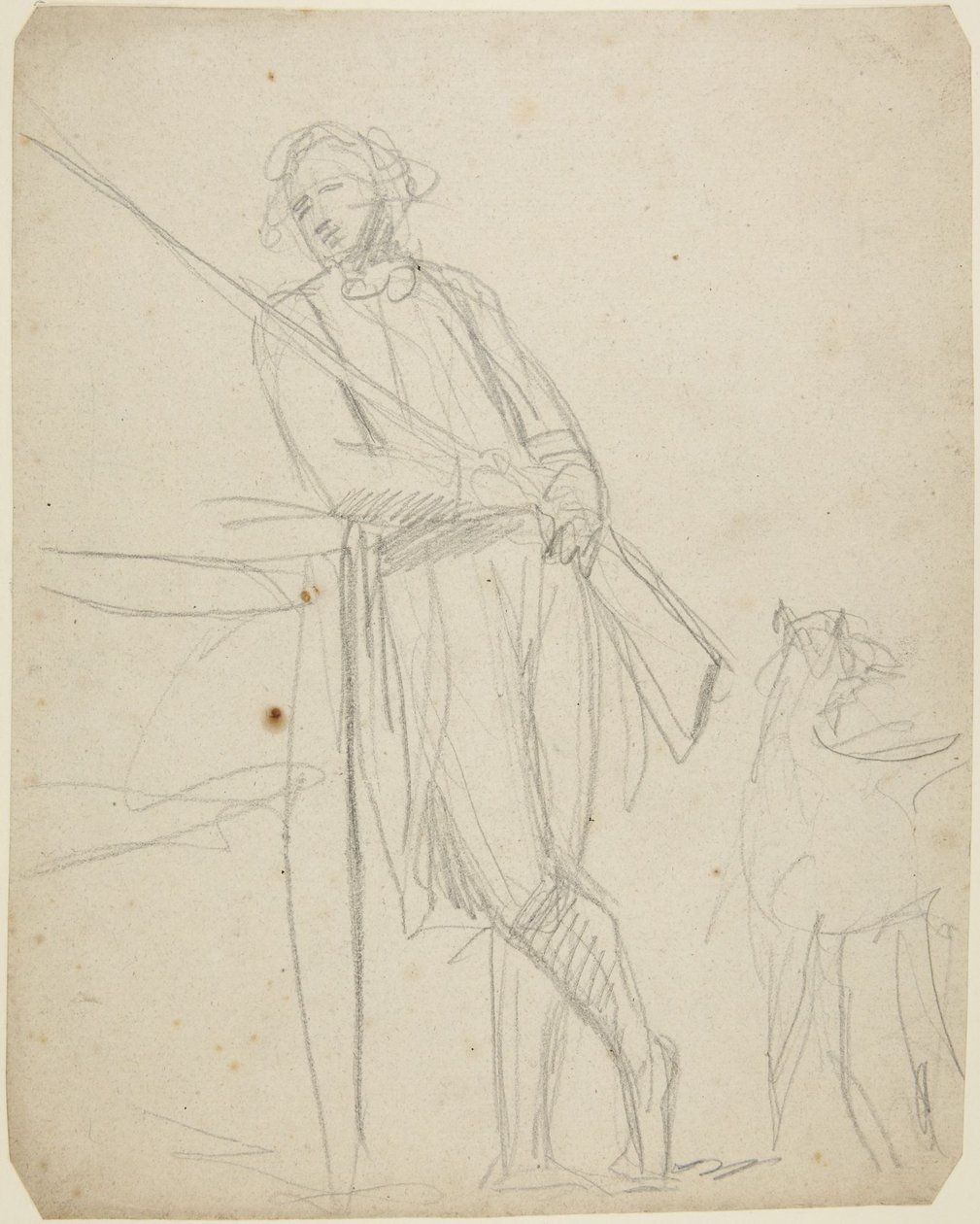Étude pour un portrait en pied d