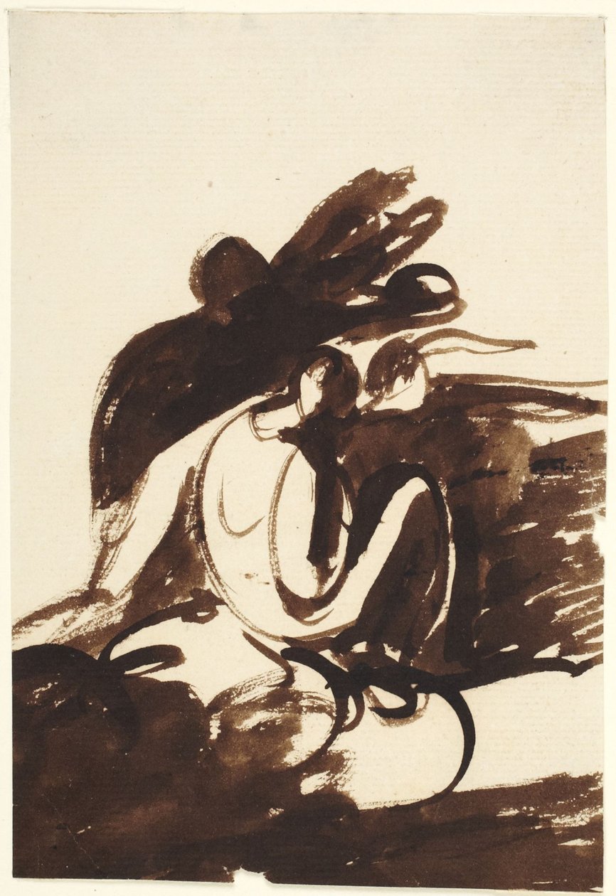 Étude pour un groupe de personnages - George Romney