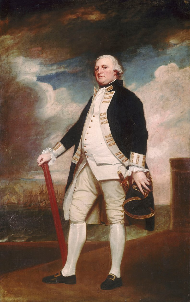Vice-amiral George Darby (vers 1720-1790) - George Romney