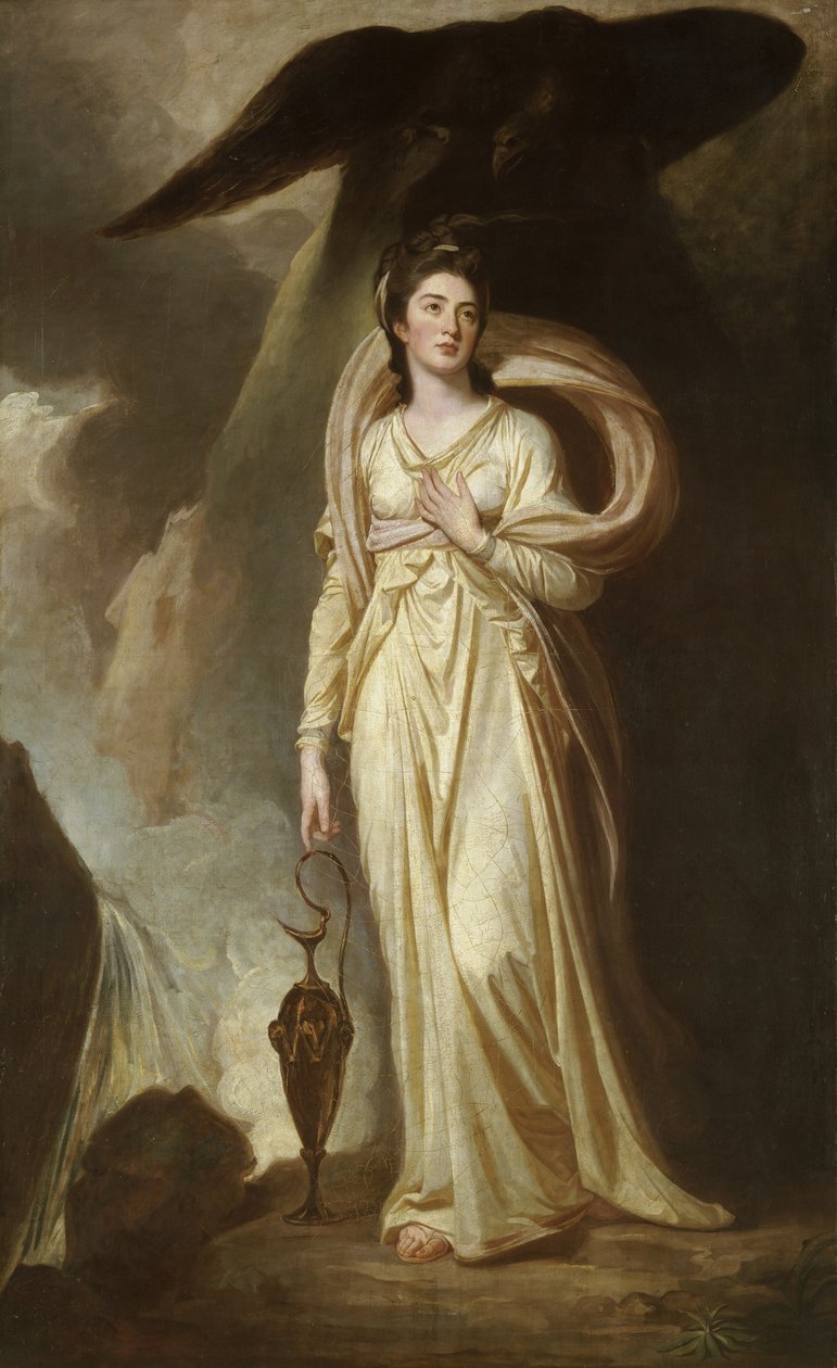 La vicomtesse Bukeley en Hébé, vers 1775 - George Romney