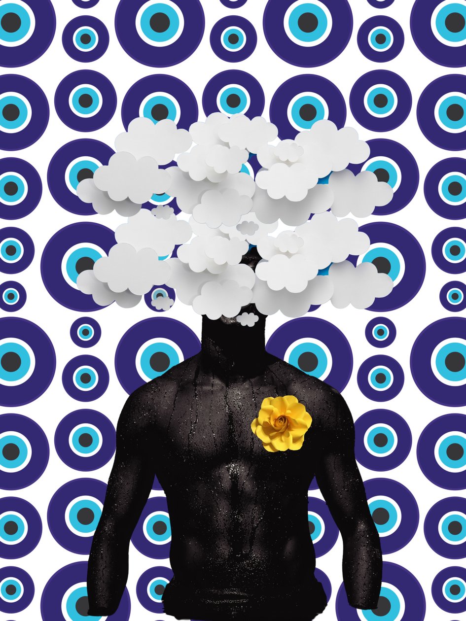 Éveil nuageux en fleur - George Rosaly