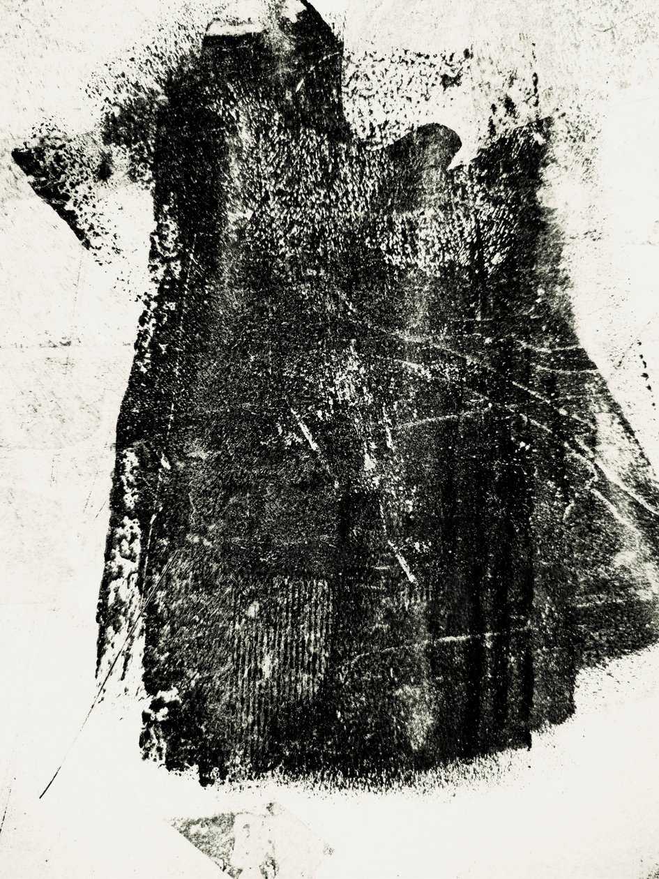 Empreinte éthérée, 2024 (acrylique sur toile) - George Rosaly