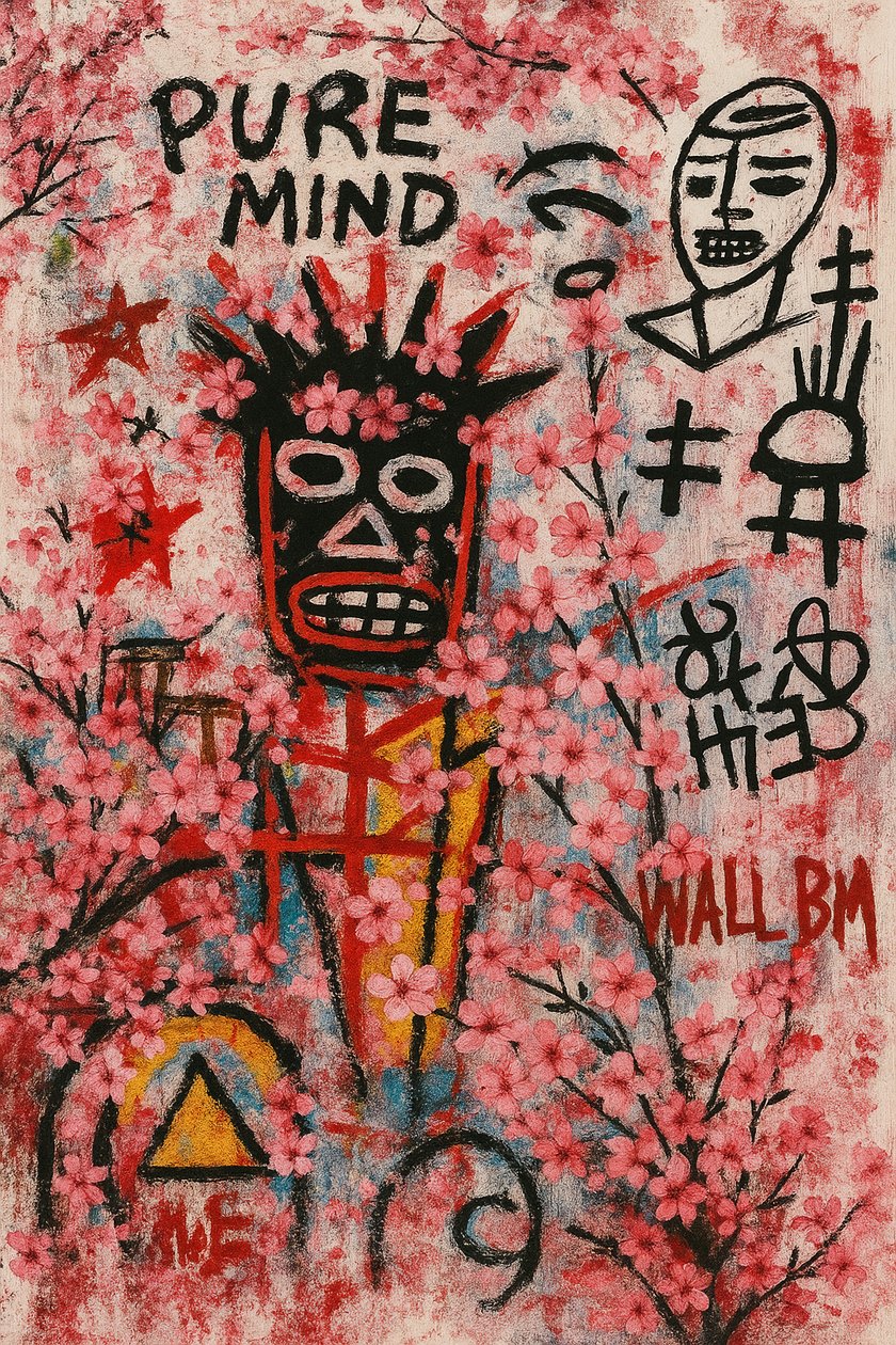 Healing Eyes, 2025 (acrylique sur toile) - George Rosaly