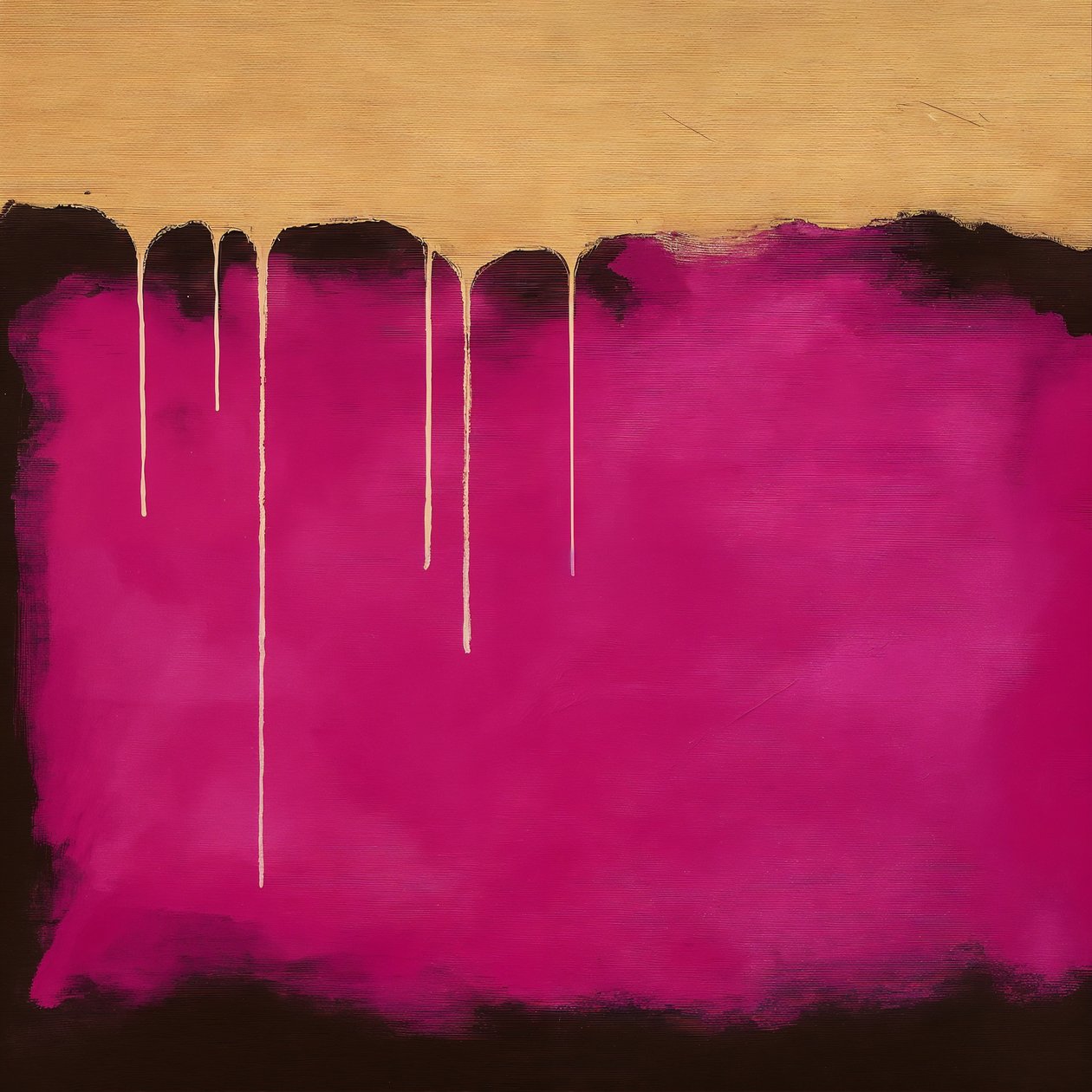 Quand les murs se brisent, 2025 (acrylique sur toile) - George Rosaly