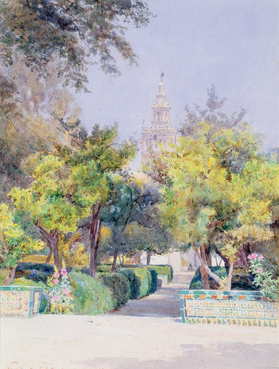 Dans le jardin de l