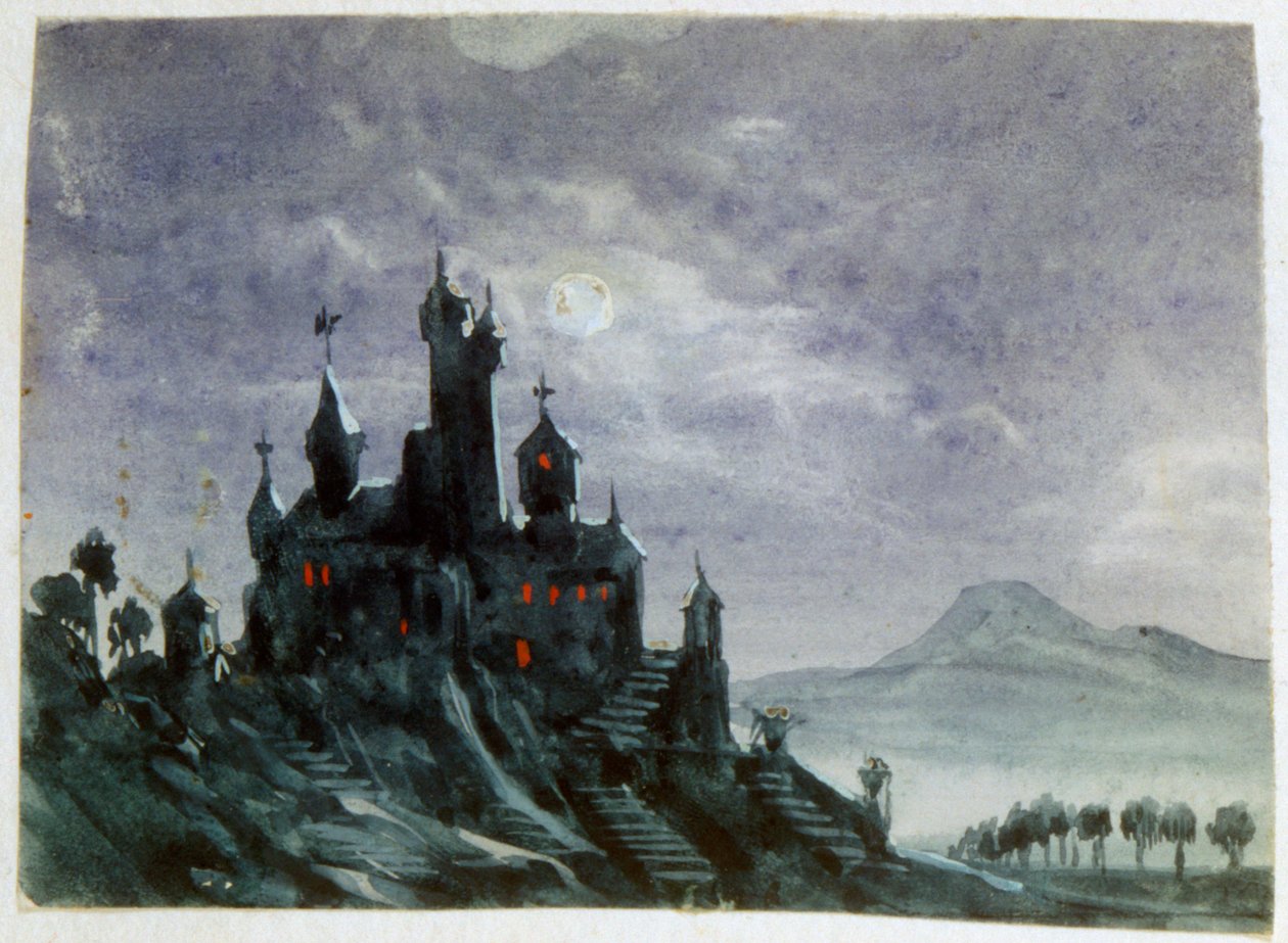 Château fantastique au clair de lune I, 1820-1876 - George Sand