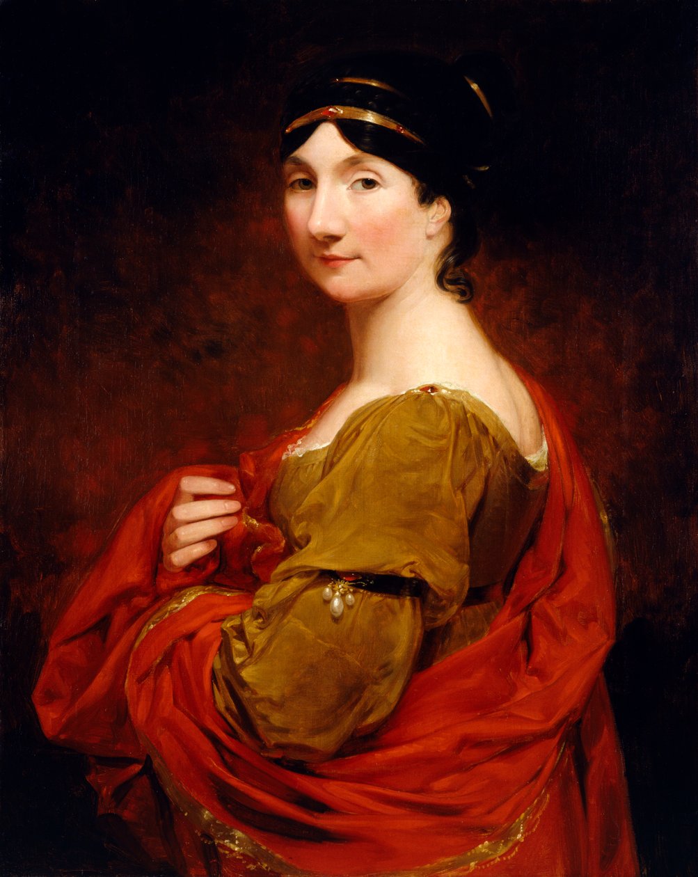 Portrait de Frédérica, Comtesse de Mansfield - George Saunders