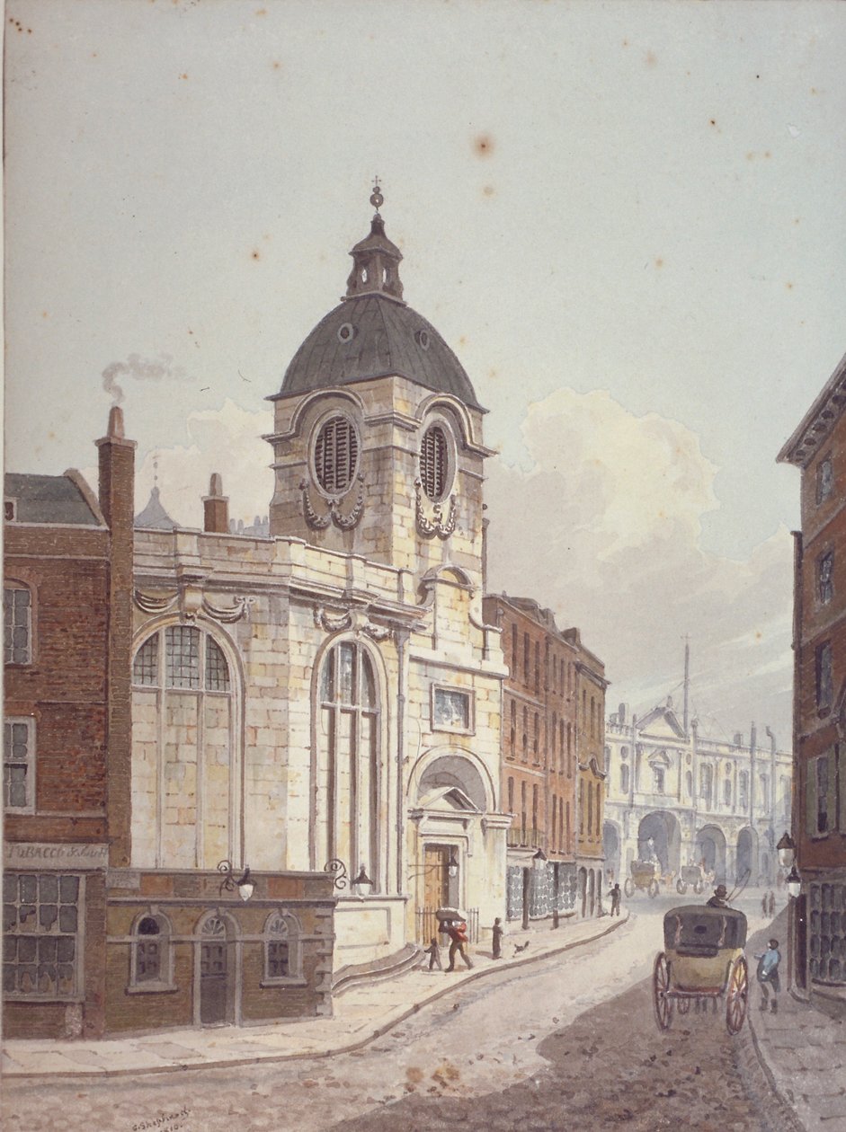 Église de St Benet Fink, Threadneedle Street, City de Londres - George Shepherd