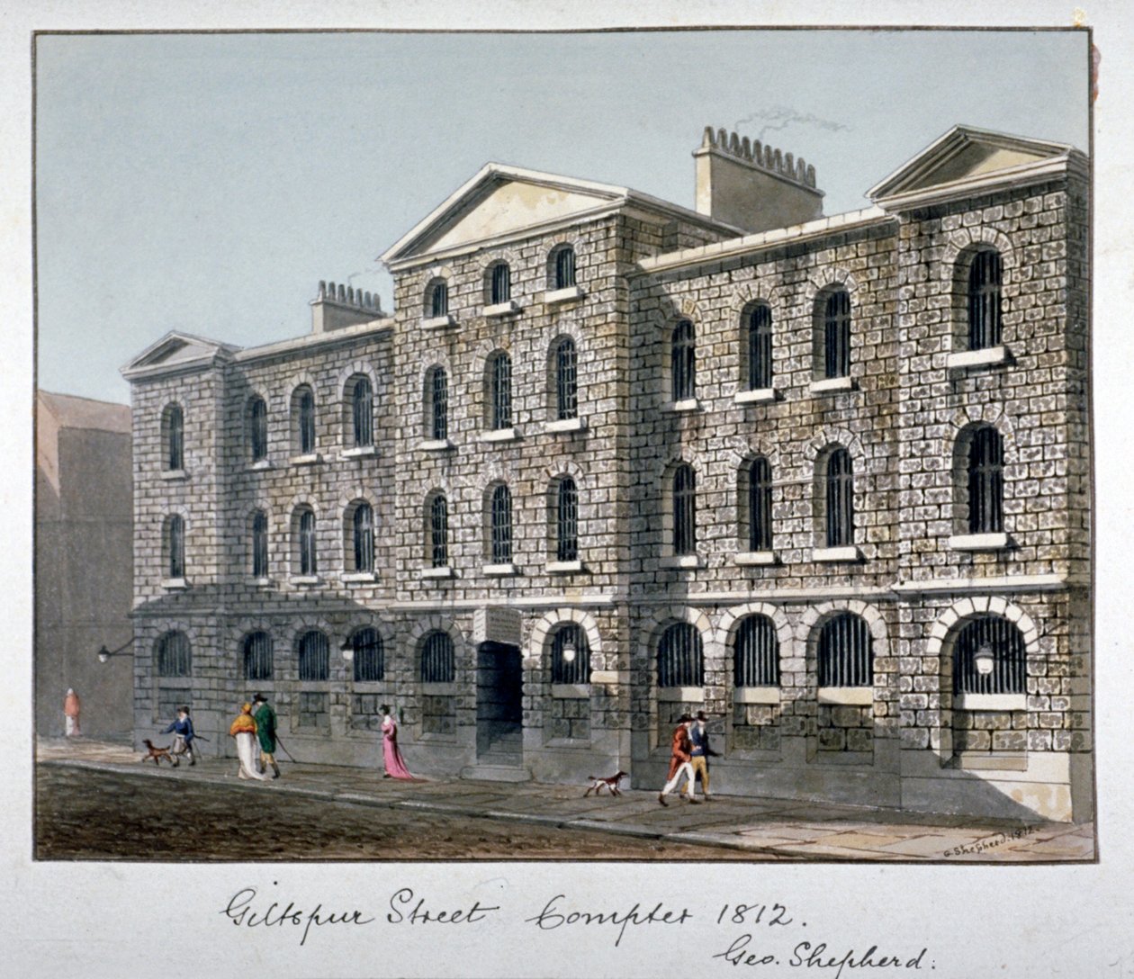 Giltspur Street Compter, City of London - George Shepherd